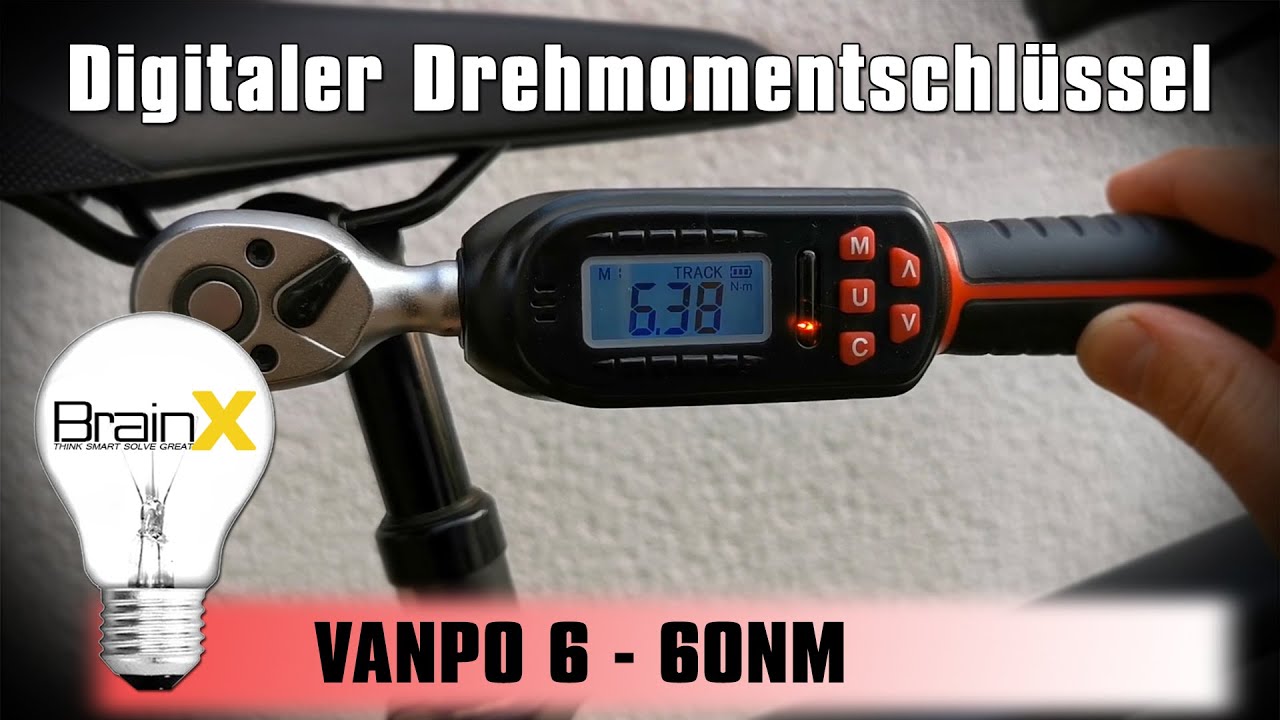 Digitaler Drehmomentschlüssel VANPO 3 - 60NM im Test