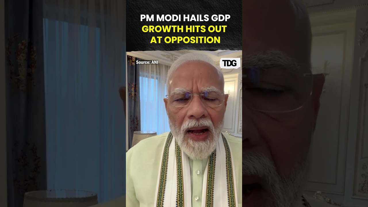 Indian PM Modi Hails 7.8% GDP Growth, Hits Out At Opposition For &lsquo;Spreading Despair&rsquo;