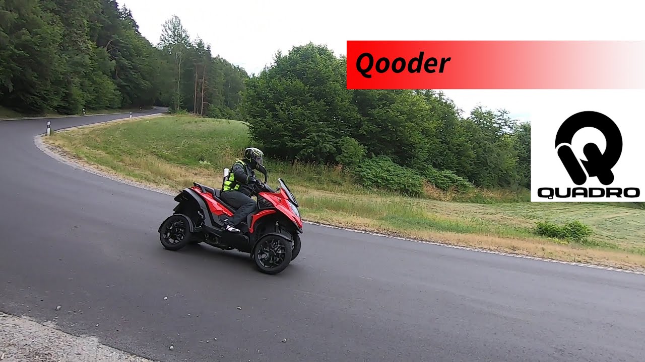 Quadro Qooder — скутер, который одновременно является автомобилем | Обзор, тест-драйв, бортовой к...
