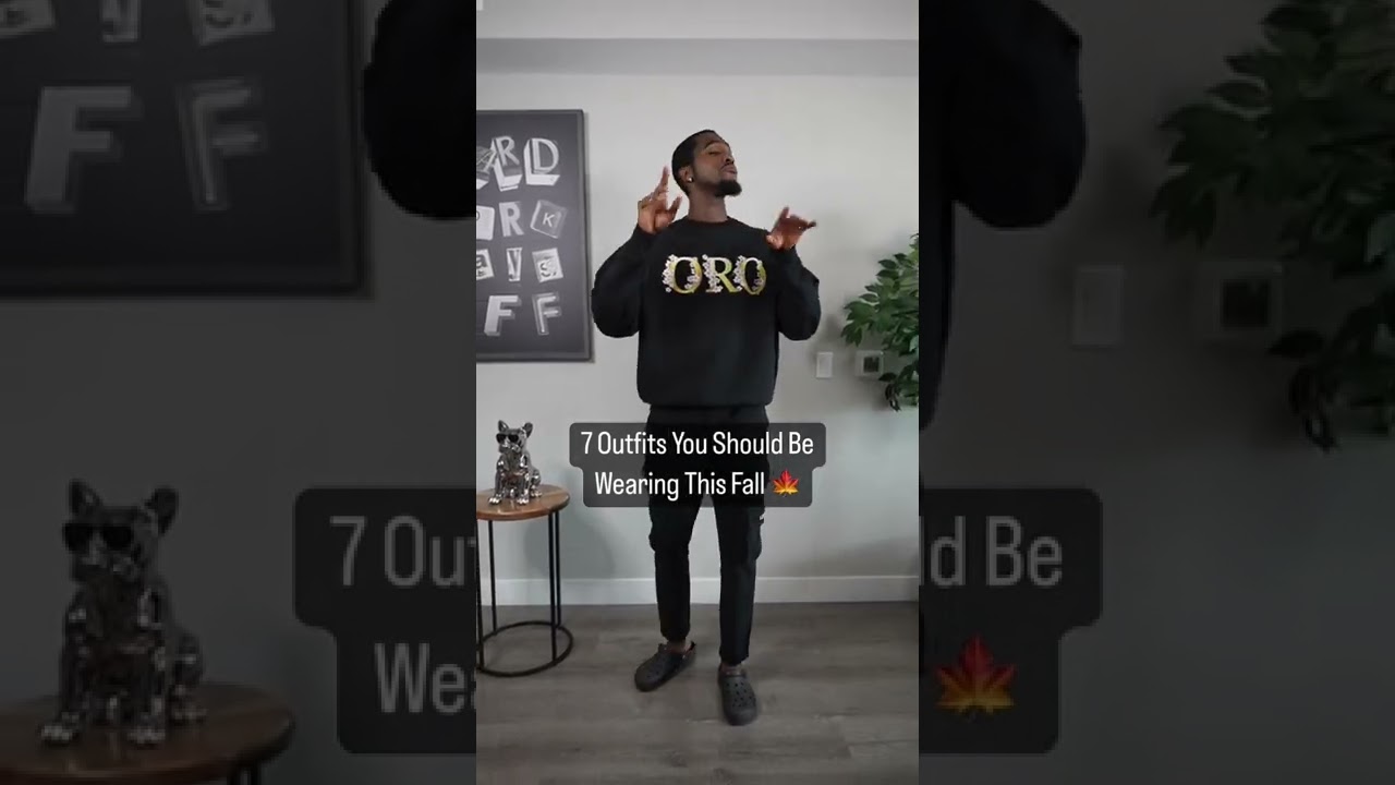 Super easy fall outfits for men!
