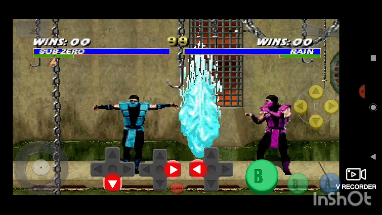 Mortal Kombat trilogy - Guía de movimientos especiales - Sub-Zero Klasico (PS1 Y N64)