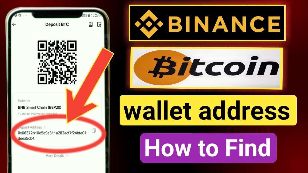 Binance Bitcoin Wallet Address | How to Find Binance BTC Wallet Address