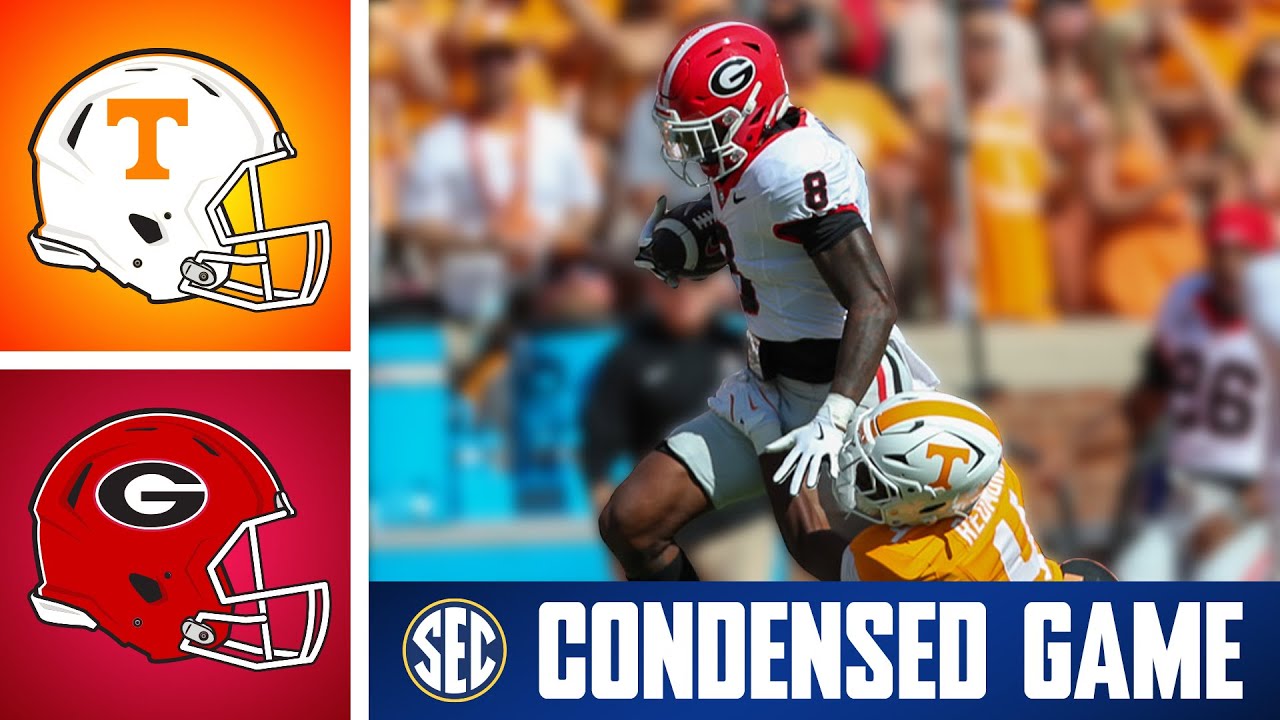 No. 6 Georgia Bulldogs at No. 15 Tennessee Volunteers | Condensed Game | 2025 SEC Football