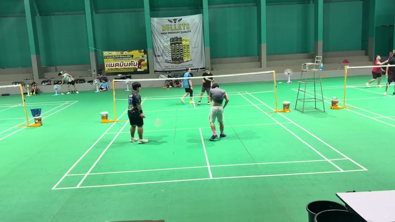 Trat badminton : Paint + mod 🆚 P + Champ