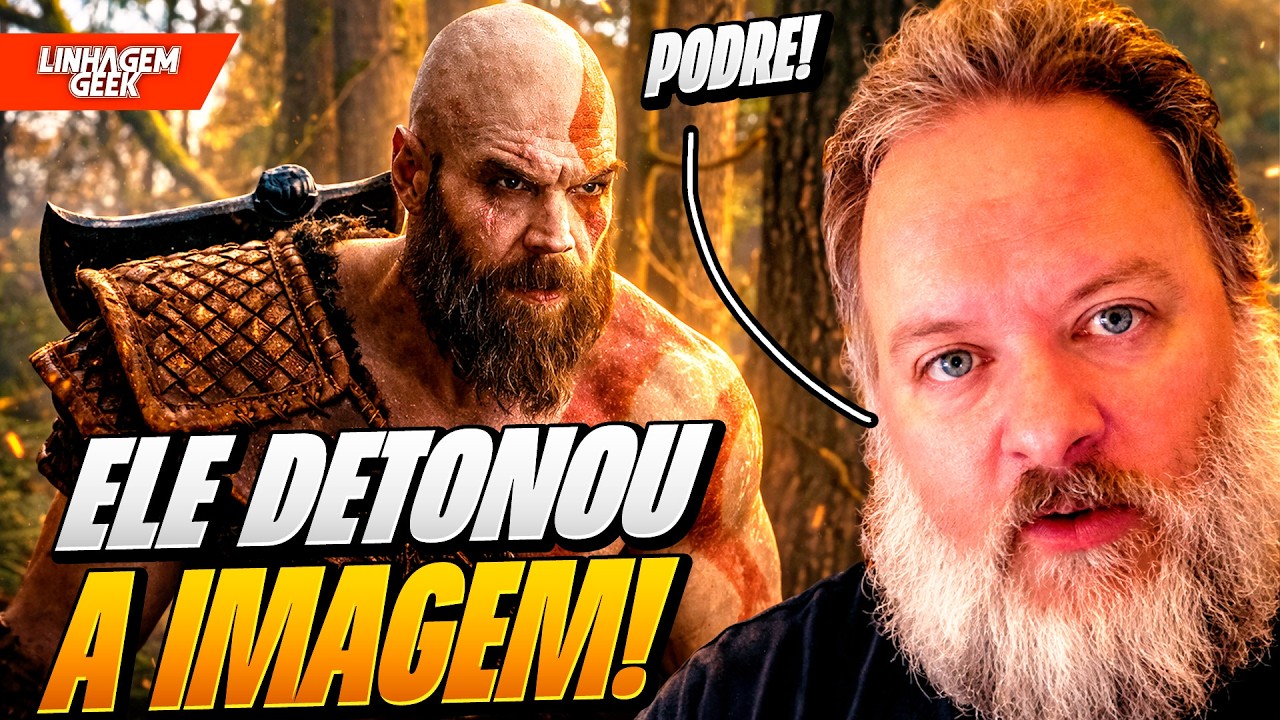 PODRE! CRIADOR DE GOD OF WAR DETONA IMAGEM OFICIAL DA PRIME VIDEO