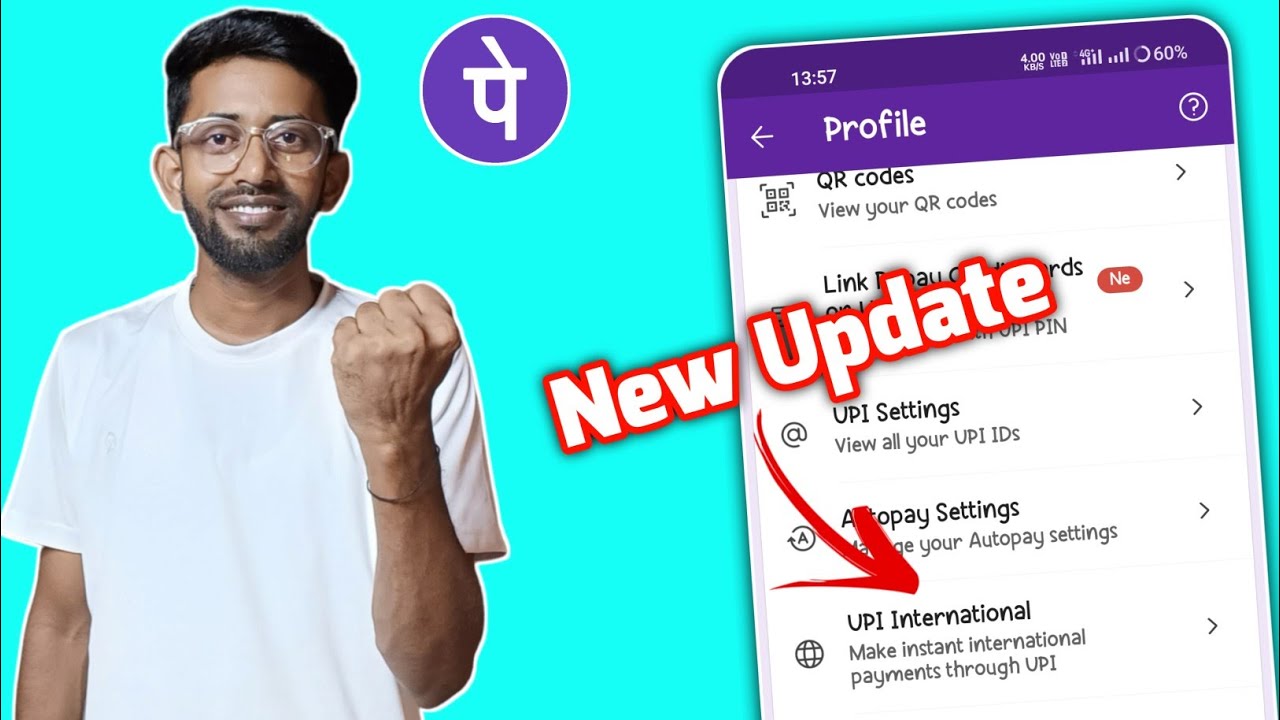 Phonepe Upi International Activate | Phonepe New Update