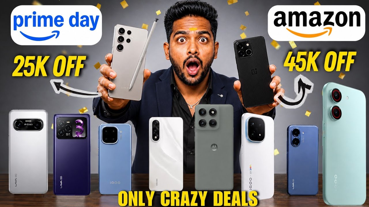 🔥Amazon Prime Day Sale 2026 Mobile Offers Tamil 💥 Top 7 Mobile Deals | S25 Ultra | Oneplus 13 