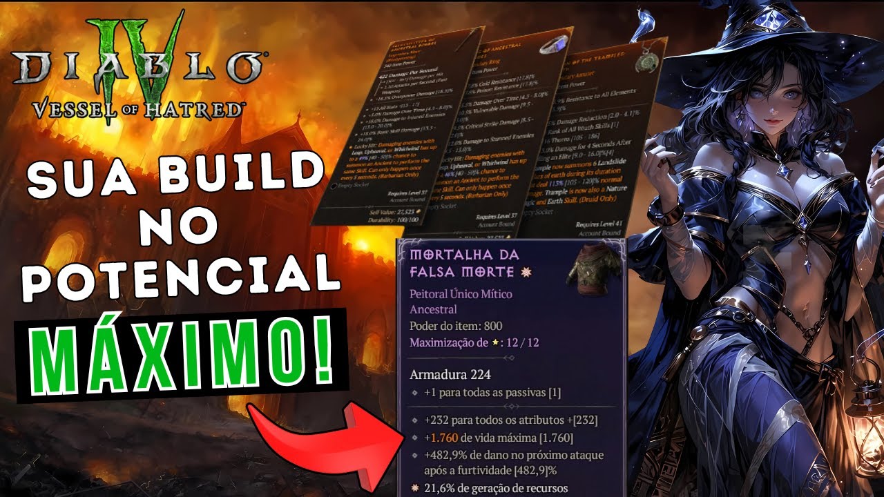 Como MELHORAR Aspectos e MAXIMIZAR Itens Corretamente [Diablo 4 VoH]