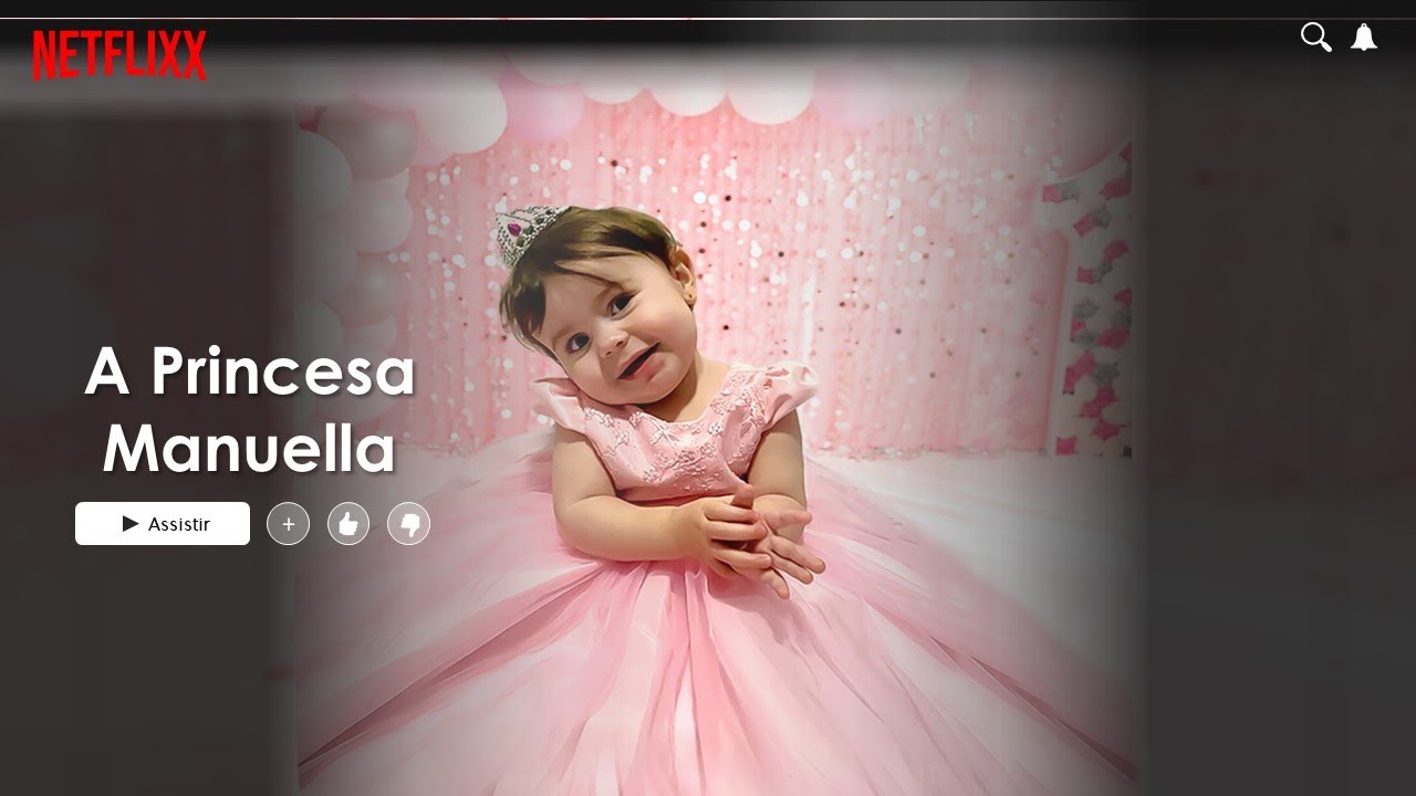 RETROSPETIVA ANIMADA 1 ANO DA MANUELLA