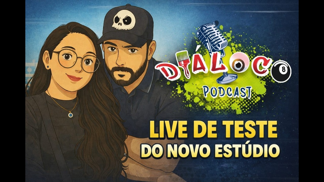 Testando o novo estúdio… e a paciência de vocês - Diáloco Podcast #261
