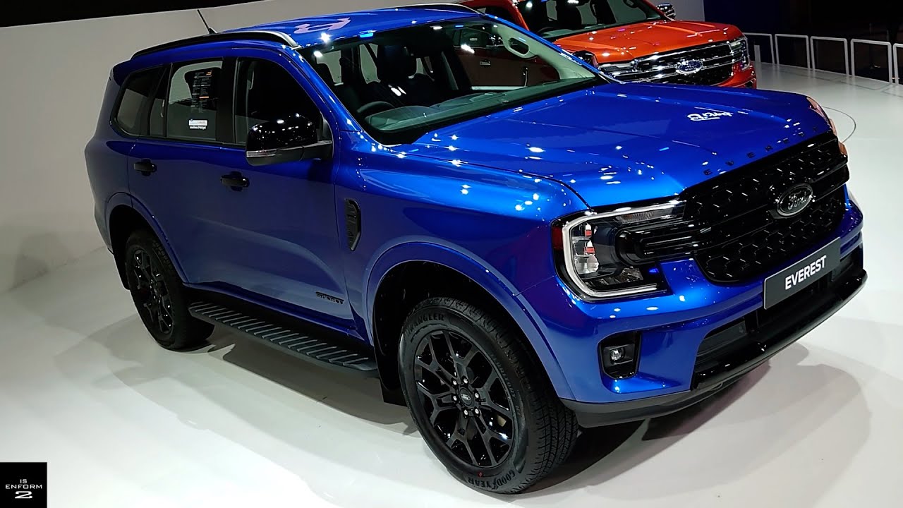 พาชม 2024 Ford Everest Sport 2.0 Turbo 4X2 10AT ภายนอก ภายใน
