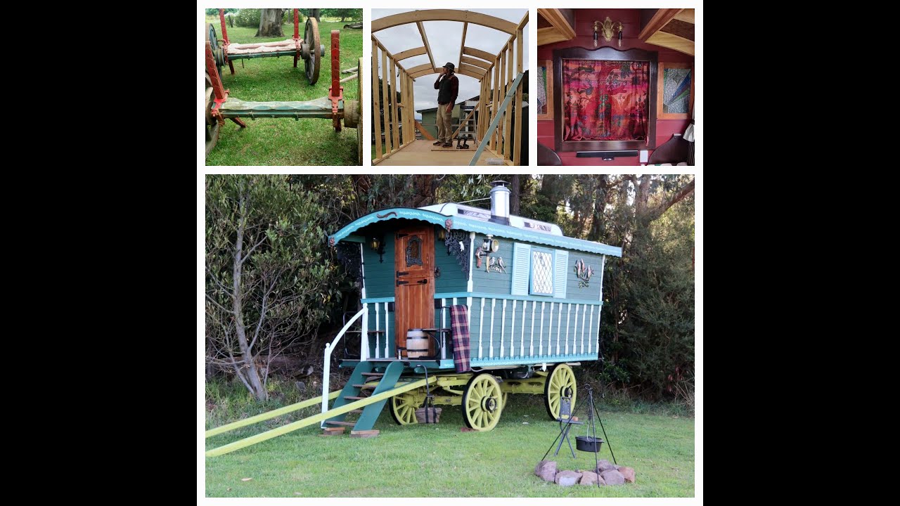 Gypsy Wagon Build Time Lapse - From Go To Whoa There Horsey!