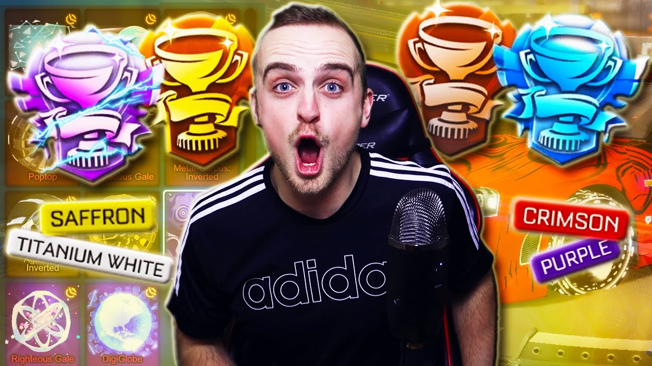 *ONLY THE BEST COLOURS* | Opening EVERY Tournament Crate in Rocket League + Trade Ups & Highlights!