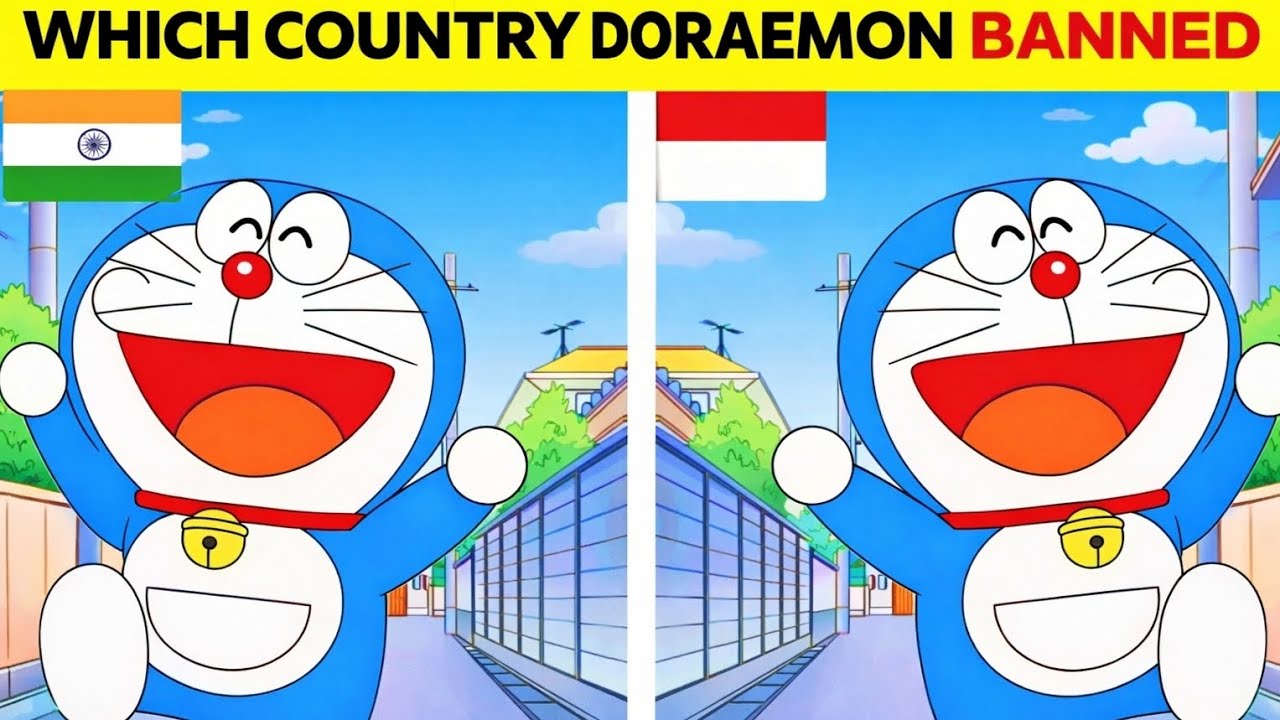 WHICH COUNTRY DOREMON BANNED🚫|Explained