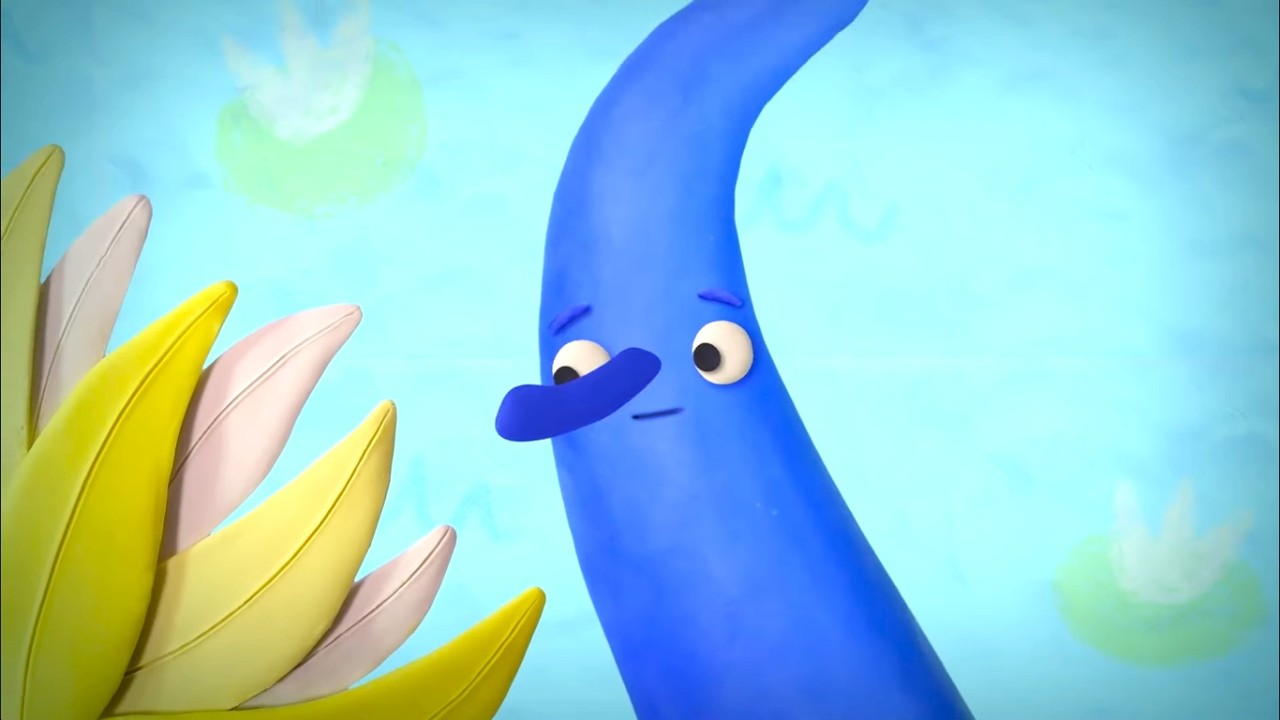 Water and underwater plants - Claymotions - Cartoons for toddlers