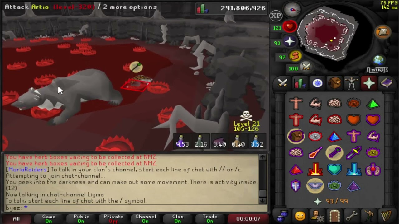 voidwaker rushing artio