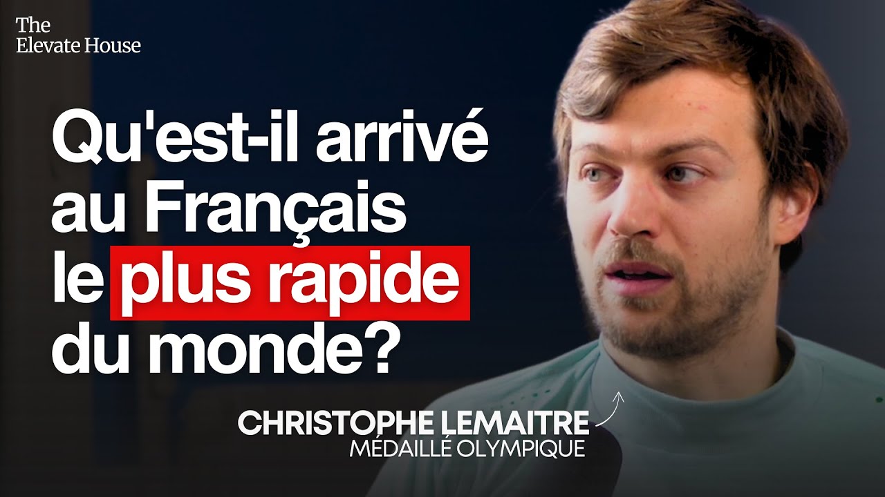 Christophe Lemaitre: La course qui a sauvé sa vie et ses secrets pour Paris 2024