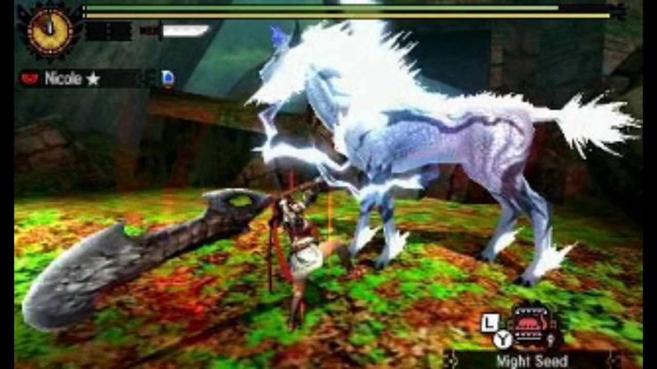 【MH4U/MH4G】Lv140 Kirin | Great Sword (キリン 大剣) 3'37'30