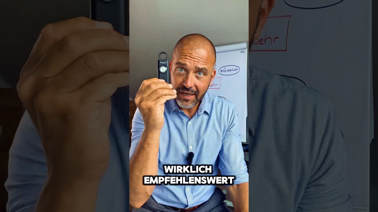 Taschenalarm f&uuml;r den Selbstschutz?