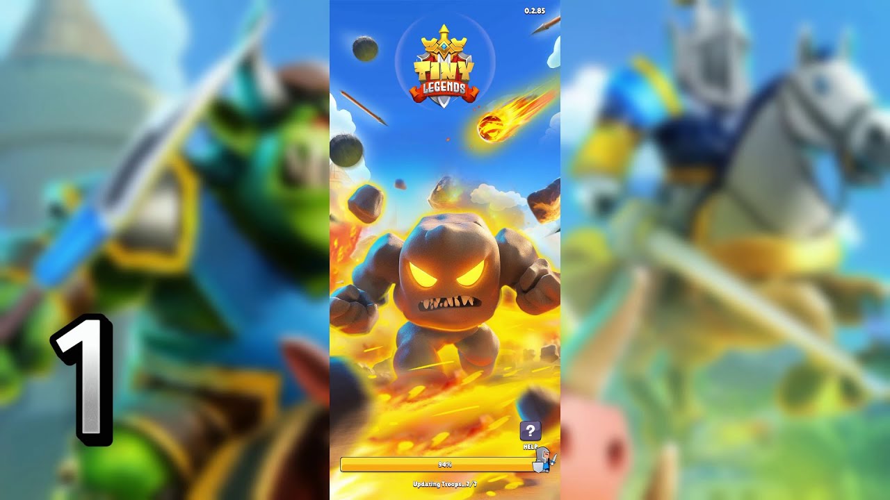 Tiny Legends : Hero War RPG Gameplay Walkthrough part 1 (Android, IOS)