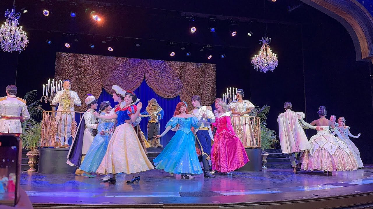 7 Disney Couples at the Royal Ball! // Sweethearts Nite 2025 // Disneyland