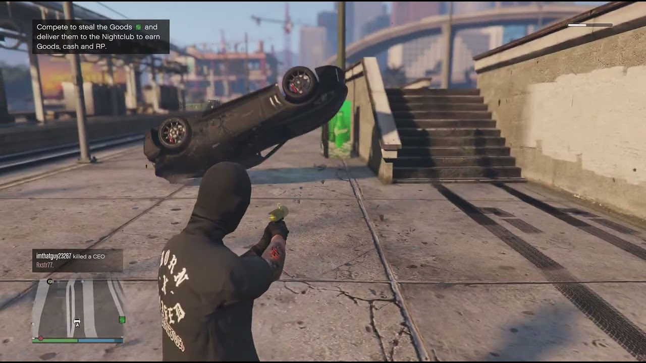 Playing GTA