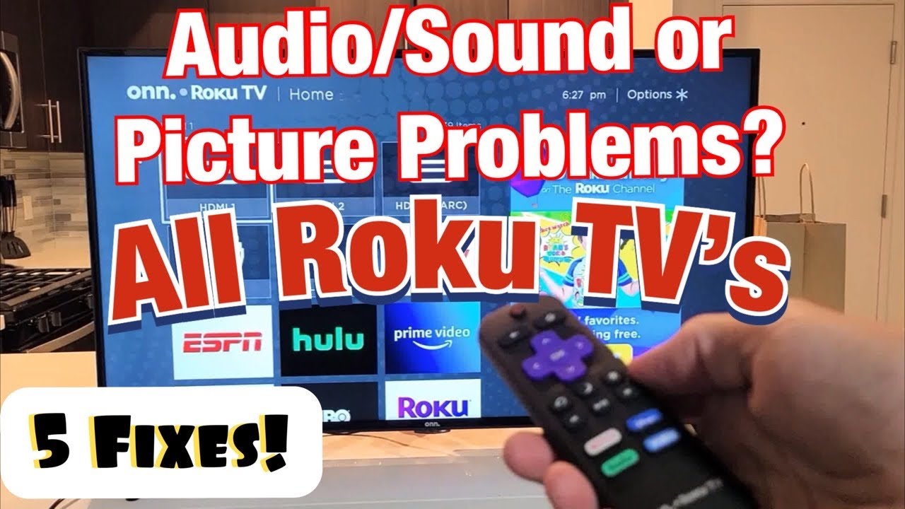 Звук или изображение работают неправильно на любом телевизоре Roku? Попробуйте сначала это! ИСПРА...