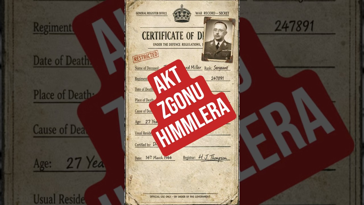 Tajemnicza śmierć przyw&oacute;dcy SS. Dlaczego Brytyjczycy utajnili akta?