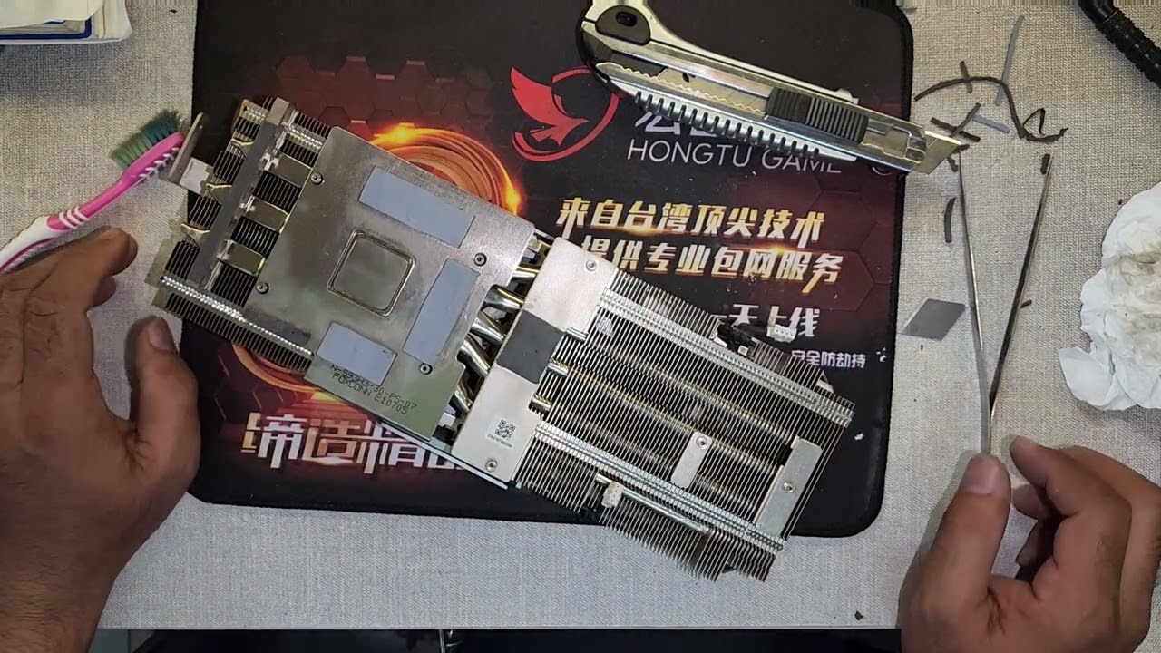 Freeee Clean Thermal GPU RTX 3070 Ti Colorful Igame before clean 80-95c