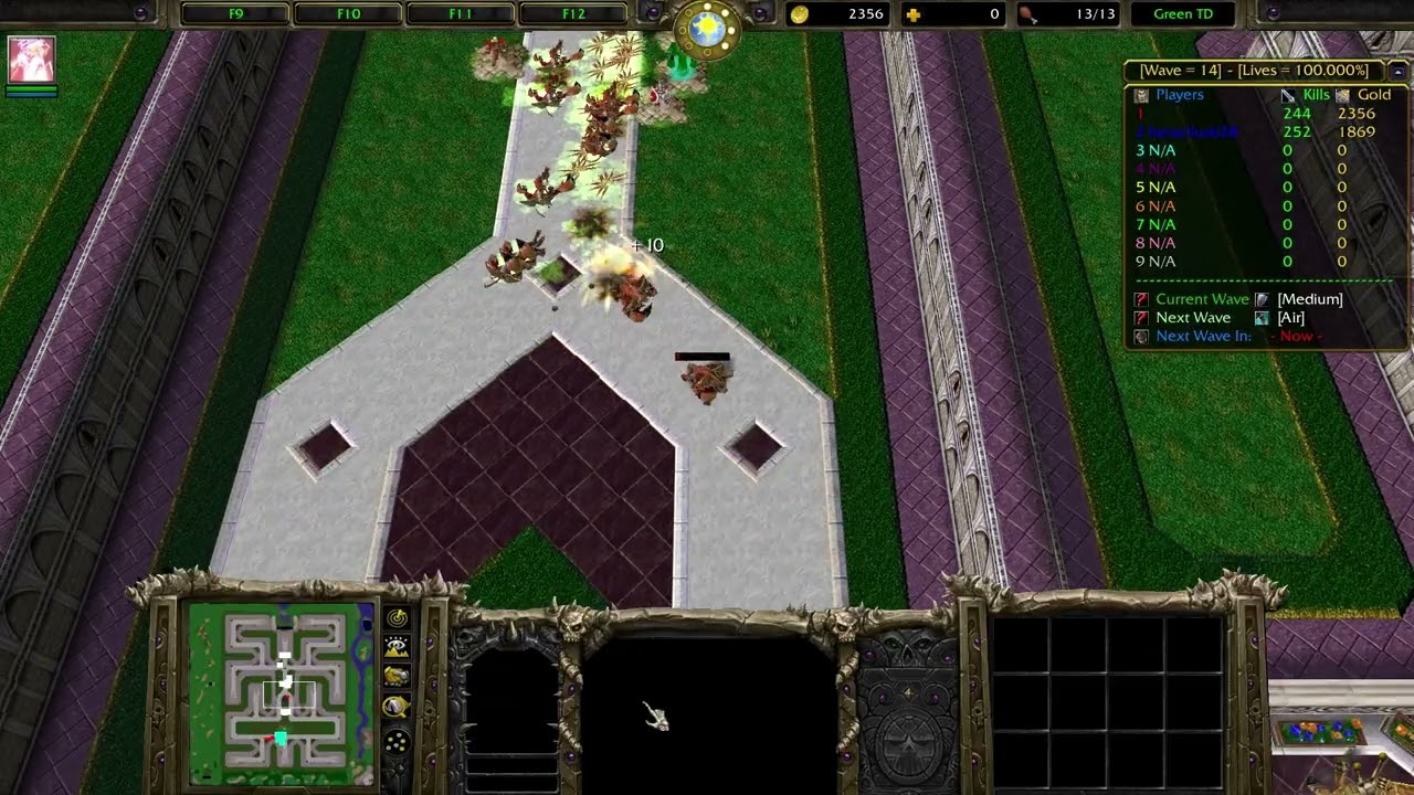 Warcraft 3 - Green TD EVO Custom Map - Full