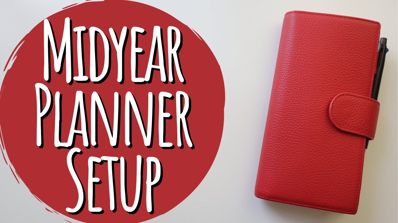 Midyear Planner Setup & Plan With Me | Sweet Freckled Designs Weekly Diary