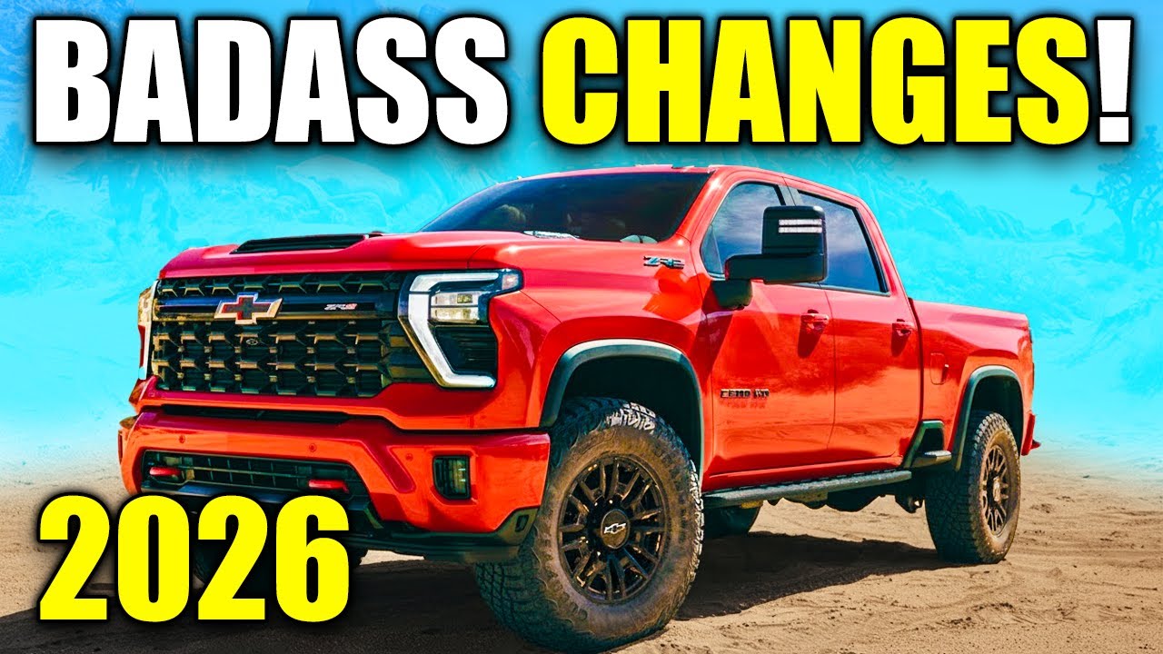 СОВЕРШЕННО НОВЫЙ Chevrolet Silverado HD 2026 года ДЕЙСТВИТЕЛЬНО безумен!