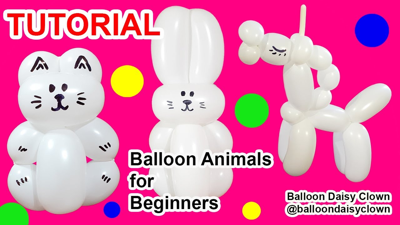 Balloon Animals - Long Balloon Decoration Ideas