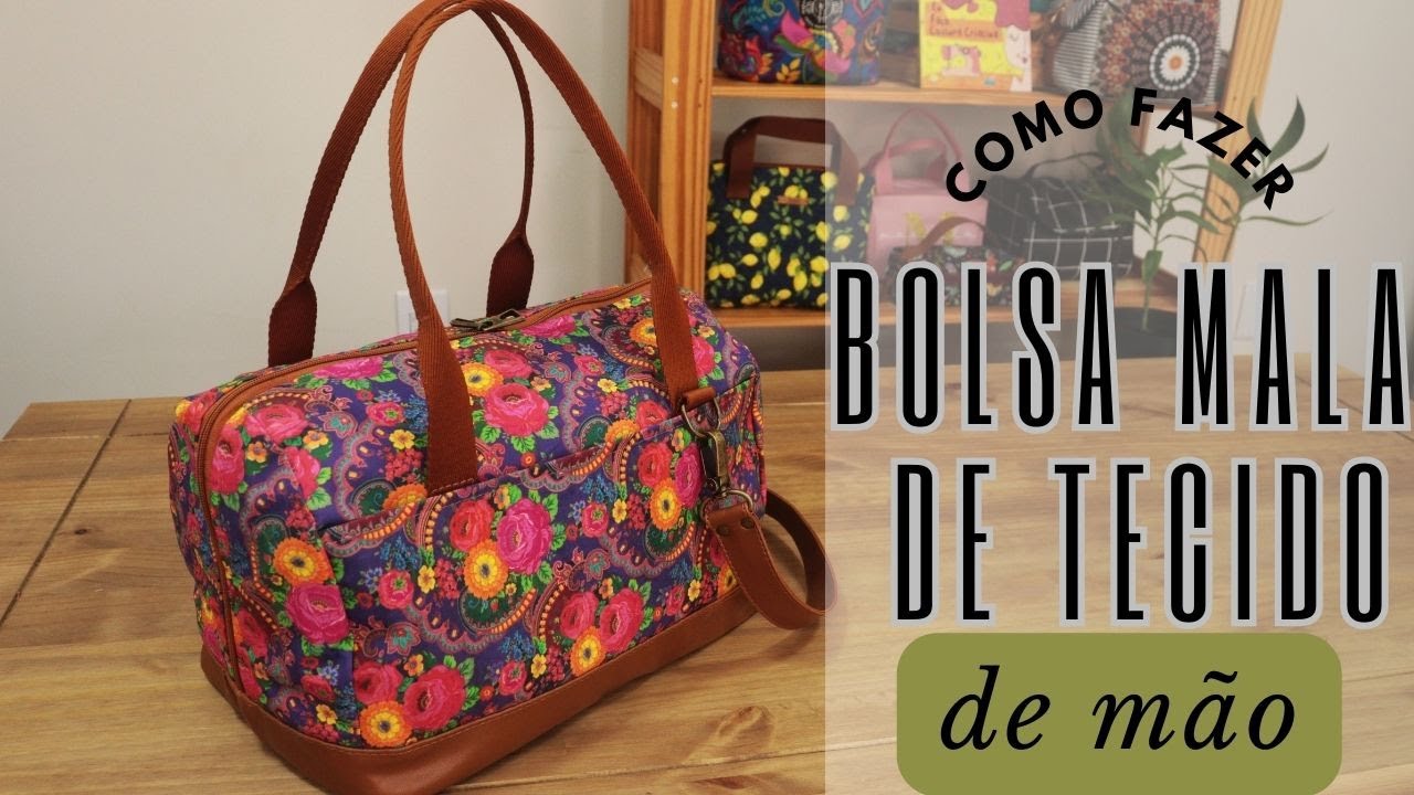 Bolsa Mala de mão de Tecido