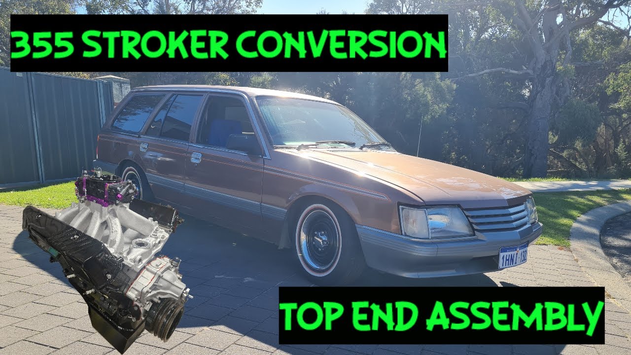 Holden VK 355 stroker conversion Ep 1, engine top end assembly