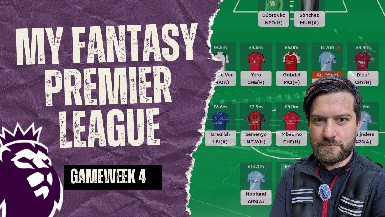 Fantasy Premier League Week 4 Reflections