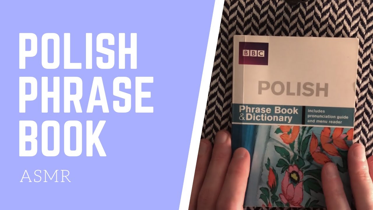 ASMR Soft Spoken Polish Phrase Book | ASMR Po Polsku | Uczmy Się Polskiego!