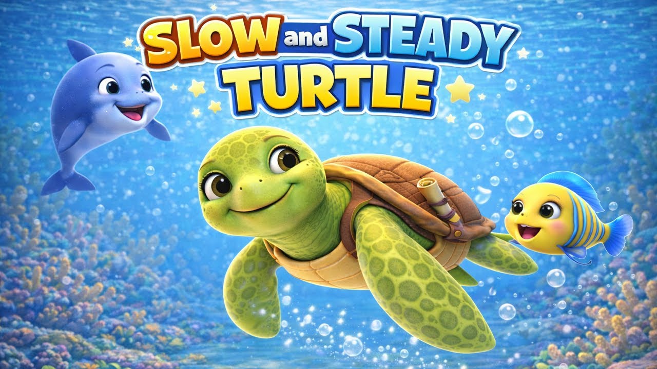 Tiko song | Slow and steady turtle | Kid song