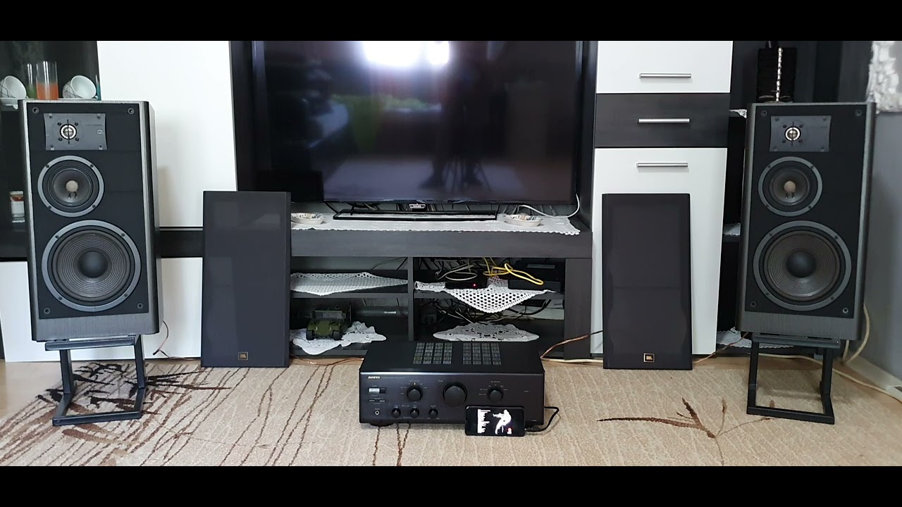 Onkyo Amplifier A-9310 JBL LX-44 Sound Test High Quality