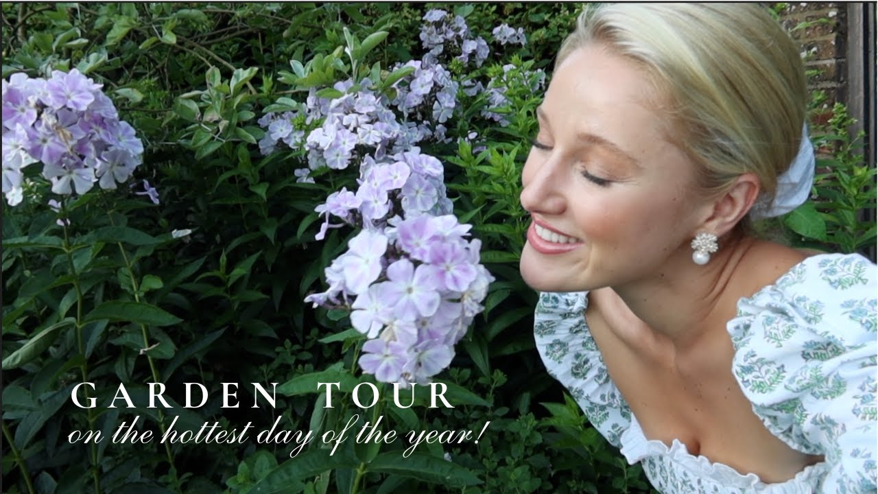 GLORIOUS GARDEN TOUR | SPRITZ OF THE SUMMER | LUXURY SKINCARE UNBOXING & GIRLY BUNCH