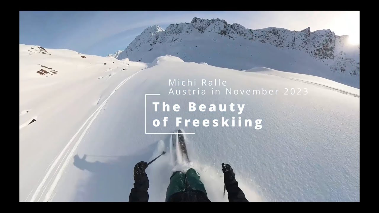 The Beauty of Freeskiing - 1st POVday 100% shot on Insta360 X3