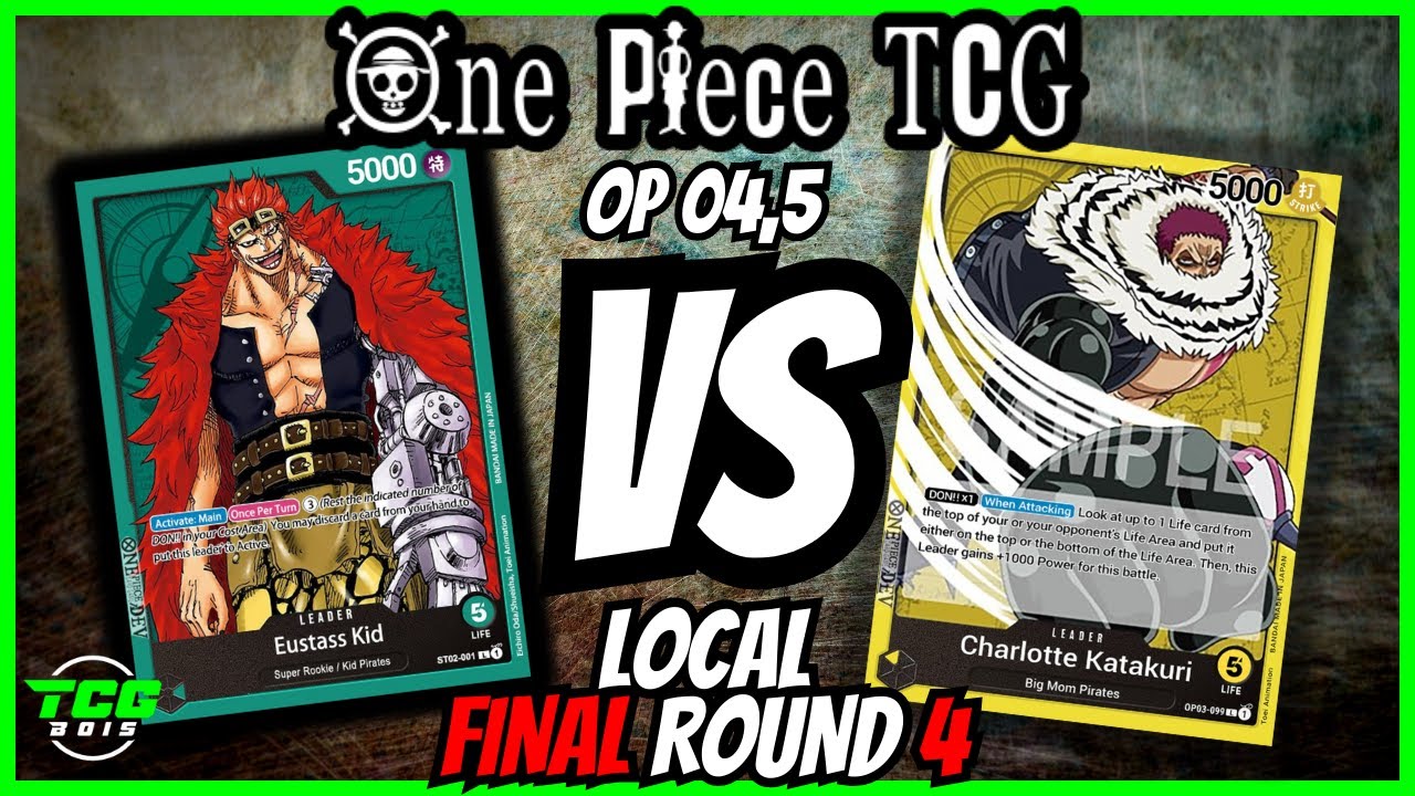 KID Film VS Katakuri | FINAL | OP04.5 | One Piece TCG Store Local | Final Round 4