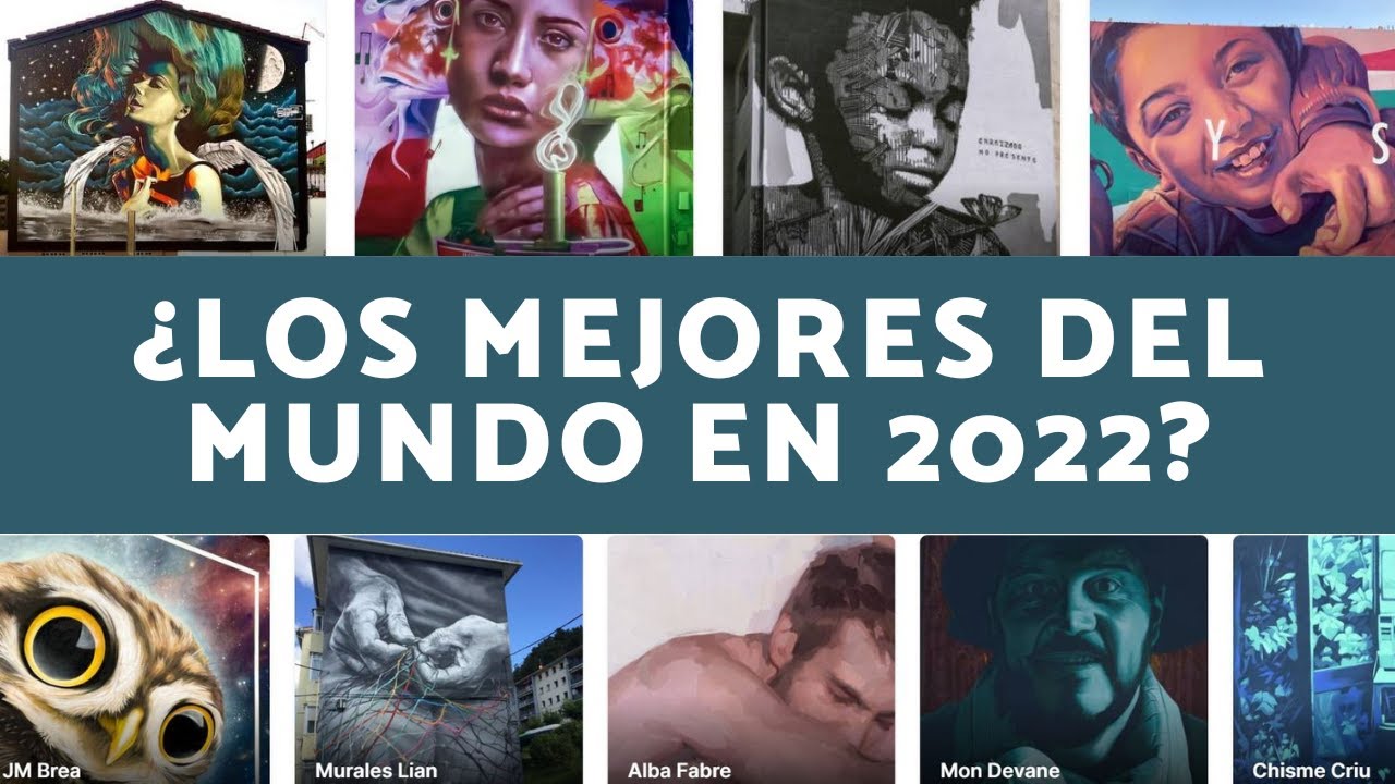 MEJORES MURALES en ESPA&Ntilde;A en 2022 &iquest;El MEJOR del MUNDO?