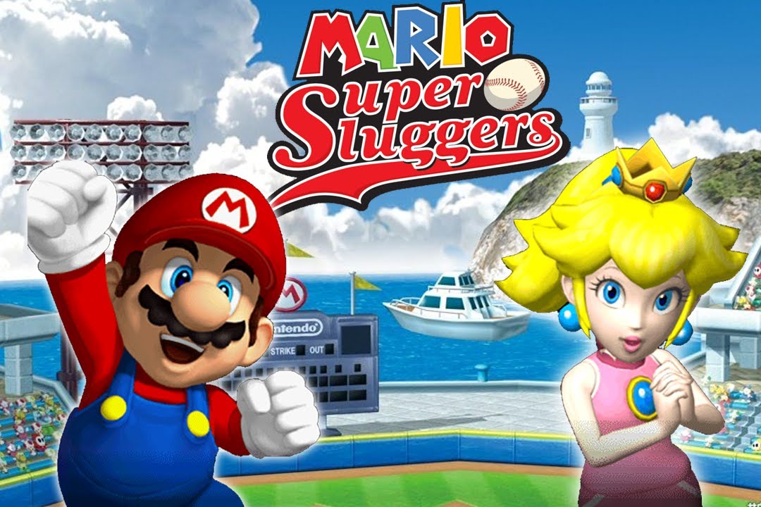 Mario Super Sluggers - Mario vs Peach