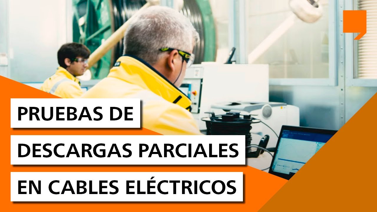 Pruebas de descargas parciales en cables eléctricos