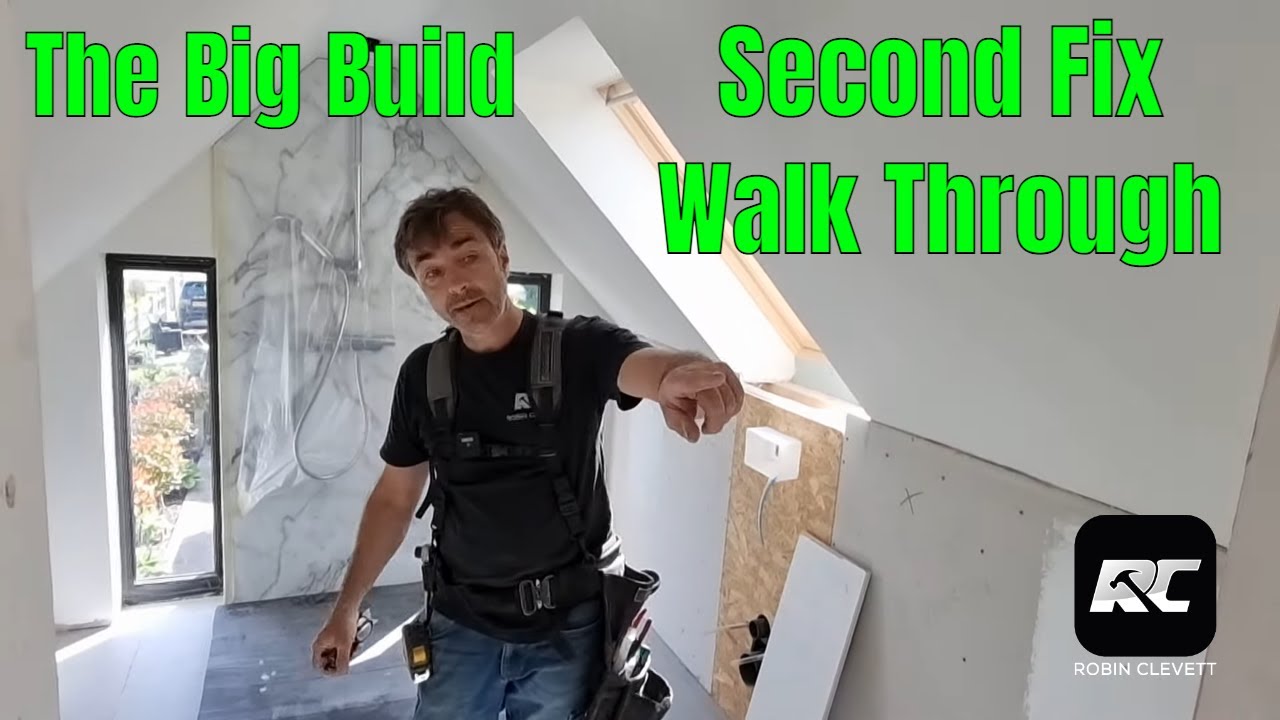 Second fix walk through at the big build