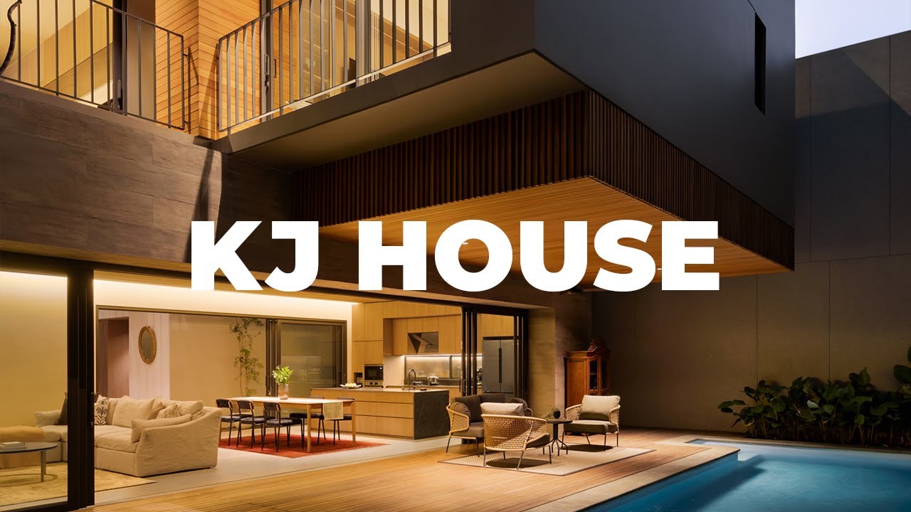 CANTILEVERED TIMBER HOME WITH DYNAMIC MULTI-MASSING | KJ HOUSE