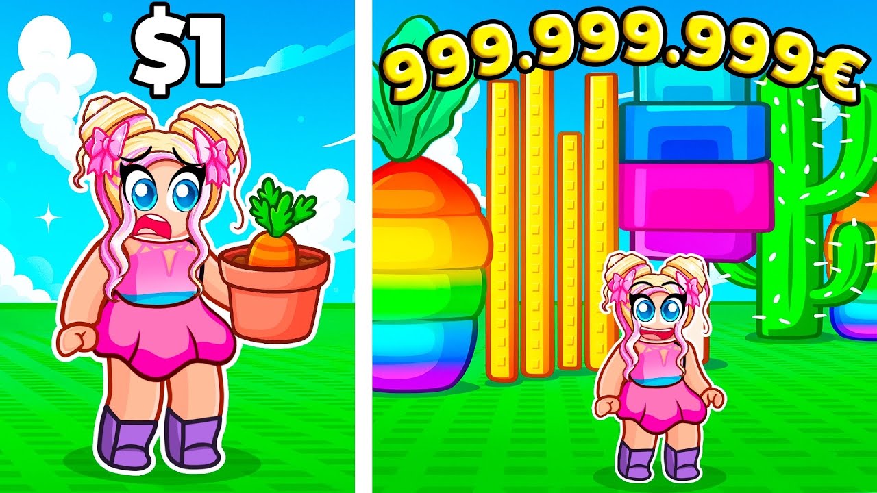 Ich WERDE REICH mit meinem GARTEN! 🌸 Roblox