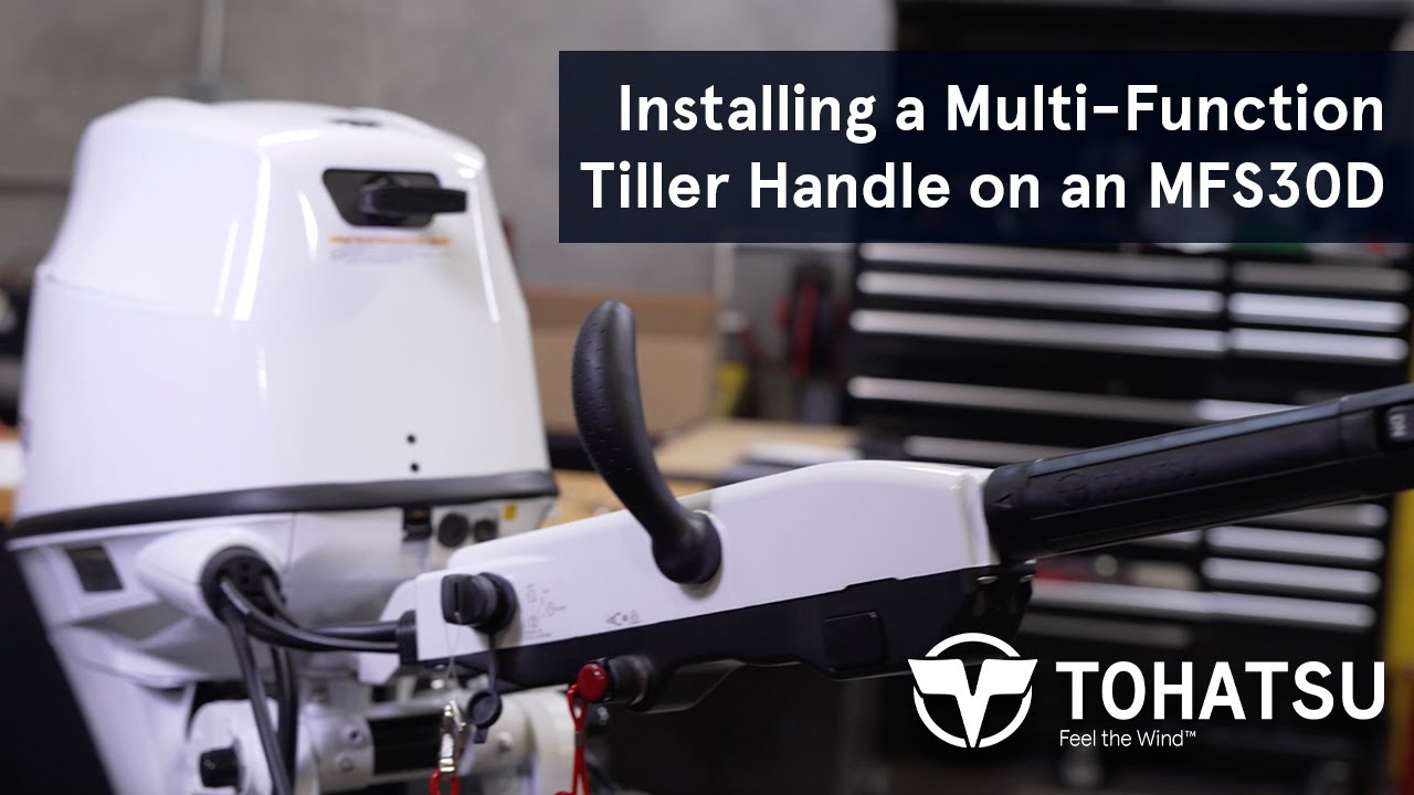 Installing a Multi-Function Tiller Handle on an MFS30D