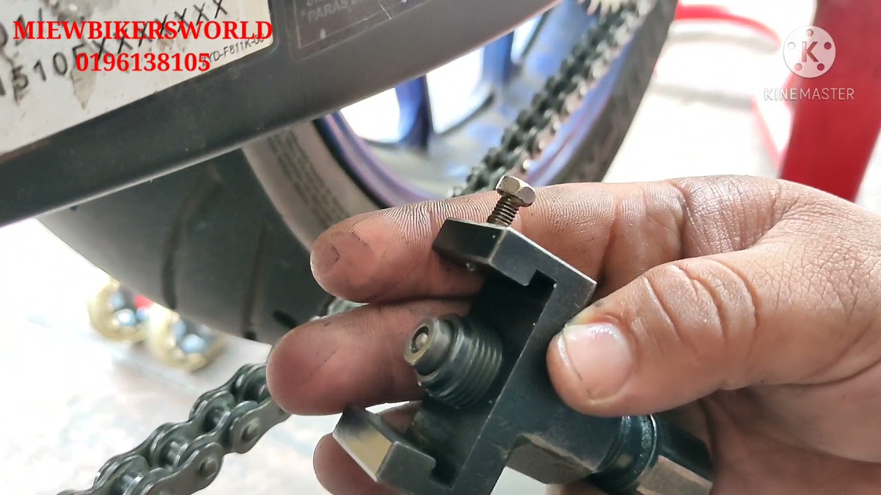 Tutorial Lengkap Cara Pasang Rantai O-Ring / X-ring Yamaha YZF R25